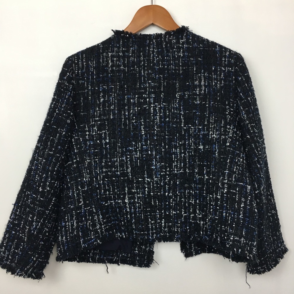 Ann Taylor Navy Tweed Blazer - Picture 8 of 10